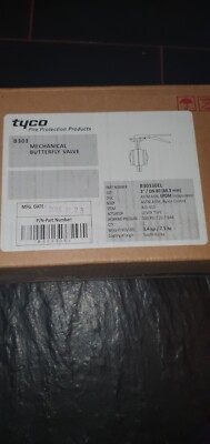 Tyco B30330EL  Grooved End Butterfly Valves Lever-Lock  3'' DN 80(88,9mm)