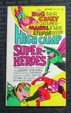 1966 HIGH CAMP SUPERHEROES VG/FN 5.0 Belmont Paperback / Fisherman Collection