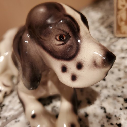 WIEN KERAMOS CHOCHOLKA Hunt Dog ENGLISH SPRINGER SPANIEL Vintage FIGURINE; Mint - Picture 9 of 9