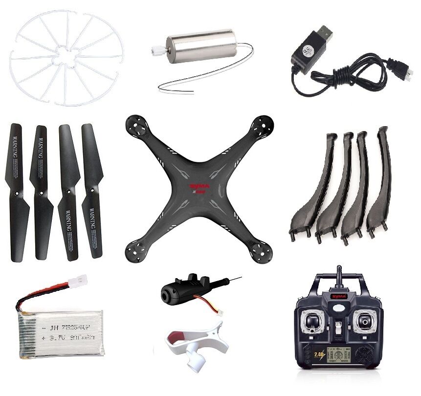 Syma X5SW Quadcopter Blades, Battery,  Charger, Frame, Motor - ALL Spare Parts