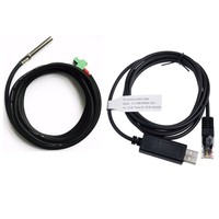 Temperature Sensor And Usb Communication Cable Pack For Epever Epsolar Charge... on sale Temperature Sensor And Usb Communication Cable Pack For Epever Epsolar Charge... on sale