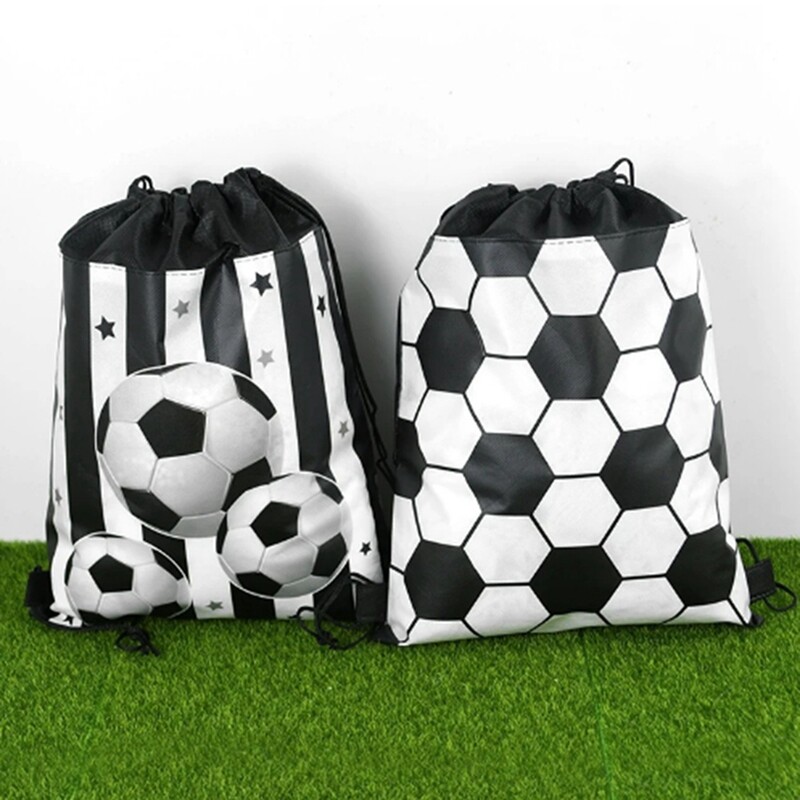 Fußball Party Tüten 12 Stück - Geburtstagsdekoration Für Fußball Party