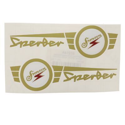 Simson Sticker Set for Fuel Tank Sperber SR4-3 - Right and Left