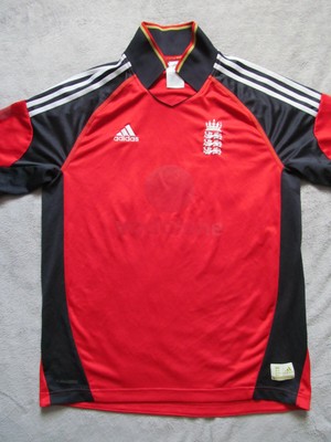 england red cricket shirt
