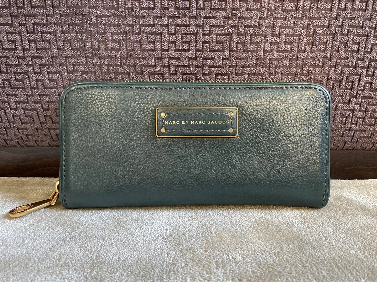 Marc By Marc Jacobs Wallet Green Leather eBay