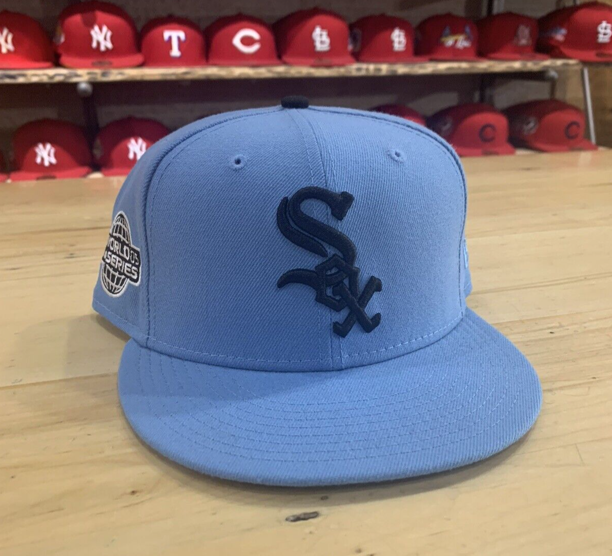 Hat Club Exclusive New Era CHICAGO WHITE SOX powder blue hat