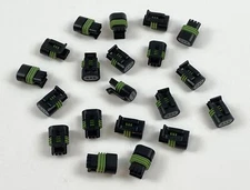 Delphi 280 Serie 2-Way Female Metri-Pack Housings PA66 Lot of 20