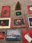 Vintage Christmas Cards and Postcards with a Bonus Santa Patch — photo 3