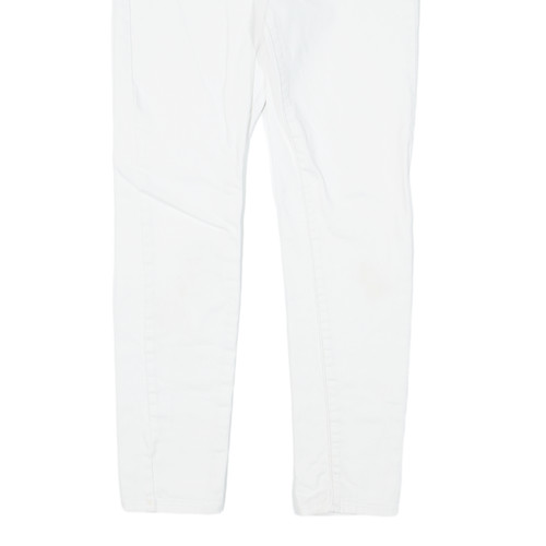 LEVI'S 710 Girls Jeans White Slim Skinny W26 L24 - Picture 5 of 6