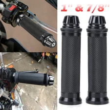 For YAMAHA HONDA KAWASAKI Motorcycle 7/8" 1'' Hand Grips Handle Motorcycle Bike