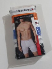 Tommy Hilfiger Mens Classic Boxer Briefs Underwear 3 pack Cotton Multicolor Sz M