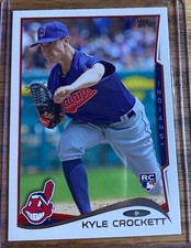 2014 Topps Update Kyle Crockett RC #US-121 Cleveland Indians MLB Baseball