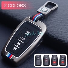 Para Toyota Metal Inteligente Coche Llavero Cubierta Estuche Cadena Anillo Kluger Accesorios