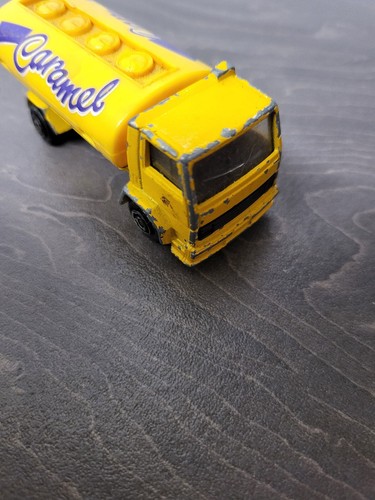CADBURYS CARAMEL TRUCK Car Toy COLLECTION FORD TANKER Model MAJORETTE RARE - Picture 23 of 24