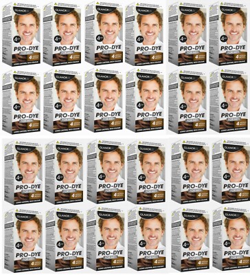 24 Packungen Männer mittelbraun Haarfärbemittel 4 Farben Großhandel Großhandel echt glamorisieren