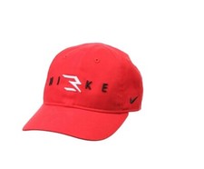 Nike Boys Youth Curve Brim Hat University Red