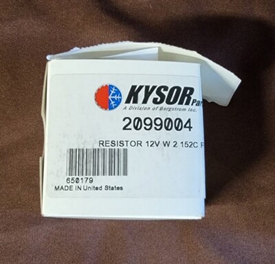 Kysor , Alliance AC Blower Resistor Fits Kenworth, Volvo INDAK 3SPD  3 Terminal
