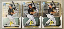 3 Lot 2023 Bowman Chrome 1st Prospects Baseball #BCP-90 Braylon Bishop Base Card