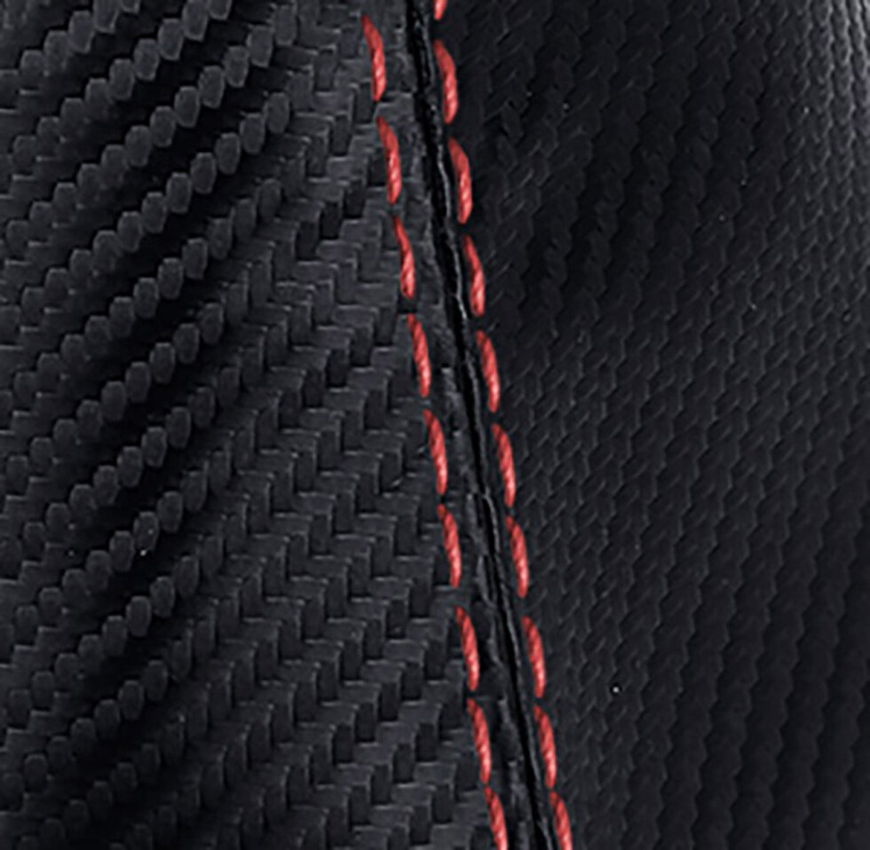 Manual Shift Boot Cover Carbon Fiber for Acura NSX 1991-2005 Red Stitch