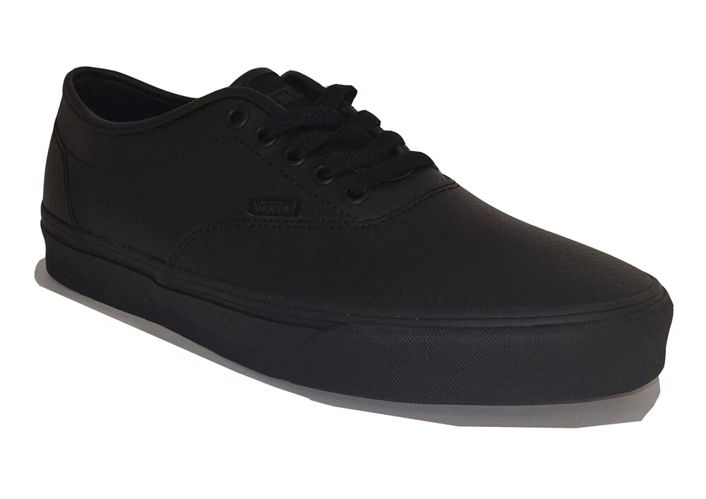 Boys leather best sale vans