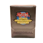 Yu-Gi-Oh! Regional World Championship Qualifier Deck Box - Sealed New - Silver