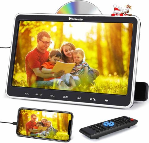 10.1" Car Headrest DVD Player Rear-Seat Monitor for Kids HDMI AV in & Out USB SD - Picture 3 of 10