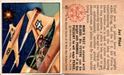 1950 Bowman, Wild Man, #65 Jet Pilot (B)
