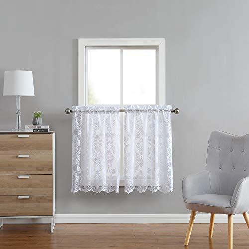 Pair of 30 Inches Wide x 36 Inches Long 2 Tier Panels: 30" x 36" Each White - Bild 5 von 7