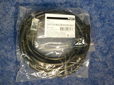 Cables To Go C2G 00816 9 Foot Cat6 Snagless STP Ethernet Cable (Black) (D2)