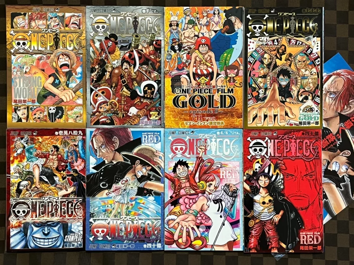 One Piece Film Gold Viewers Get Volume 777 Book