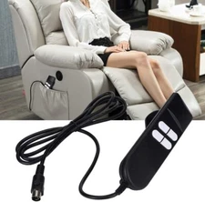 4 Button,5 pin Tranquil ease okin Remote Hand Control for Recliner or Lift Chair