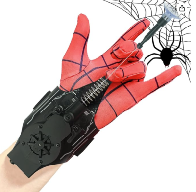 Web Shooters, 8 FT Spider Silk Launcher for Kids, Spider Web