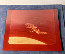 Vintage 1984 NASA Space Station Concept Art Contractor Photo - 11x14 on Kodak
