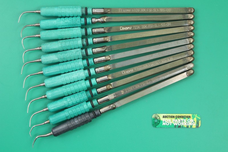 Cavitron Ultrasonic 30K Scaler Inserts (11pk) - HANDPIECE USA for REPAIR -