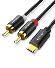VENTION USB C to 2 RCA Audio Cable, Type-C Cable 2RCA Jack 1m/3ft