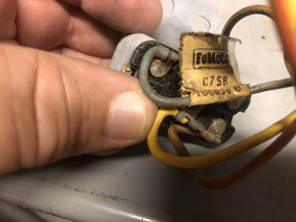 NOS 1967 福特 Thunderbird 右前停车灯警告指示器 继电器 全新 — 第 4/4 张图片