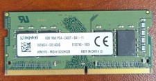 Kingston 8GB (1x8GB) DDR4 1Rx8 PC4-19200 2400...