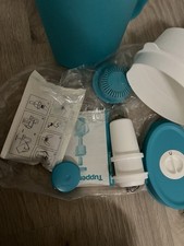 Tupperware Eco Wasserfilter Kanne 2 1 Liter Grün mit Granulat Neu