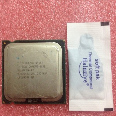   Core 2 Quad Q9550 SLAWQ SLB8V 775 1333MHz 2.83GHz 12MB CPU Processor #jg
