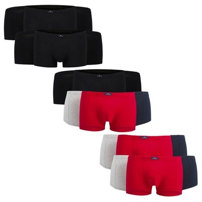 Tom Tailor Men's Shorts, 6-Pack - X-LASTIC, Boxer Briefs, Pants, Stretch C...
