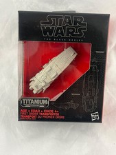 Star Wars - The Black series - First Order Transporter  -  14 - Titanium - NEW