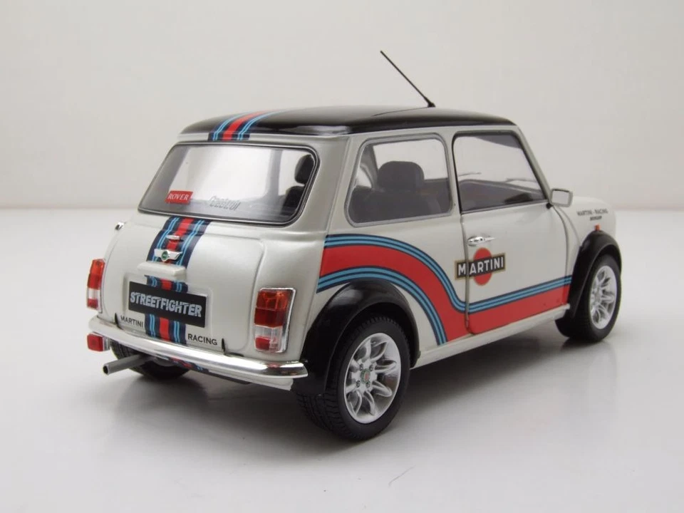 Mini Cooper Sport Martini Evo 1998 Bianco 1:18 Solido - Immagine 2 di 4
