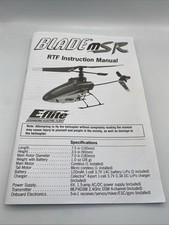Manuale Eflite Blade Msr Bnf 