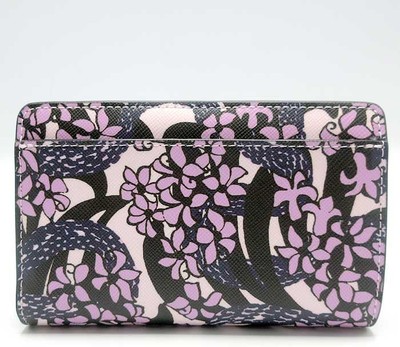 Kate Spade] Snake Garden Medium Wallet KJ088 651 Pink Multi