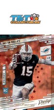Jaelan Phillips 2021 Panini Prestige Xtra Points Astral #262 Dolphins RC 71