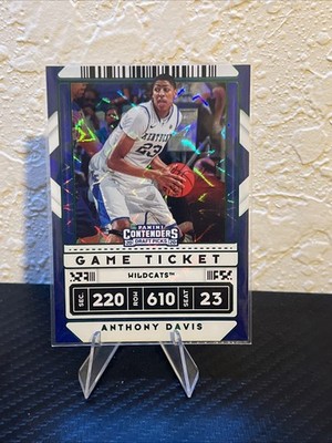 Anthony Davis 2020-2021 Contenders Draft Picks Game Ticket #7 Green Explosion