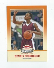 2013-14 Fleer Retro #52 Dennis Schroeder RC Rookie Hawks Thunder Lakers