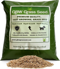 Premium Lawn Seed 1Kg - Fast Germination, Pet Resistant, UK Climate Adapted 17.99 per kilo