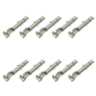 Universal MATE-N-LOK Buchsenkontakte 0,50mm² - 2,10mm² 10 Stück Crimp Pin