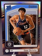 Cam Christie #241 Donruss Winter Holo NBA Basketball 2024-25 LA Clippers RC